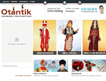 Tablet Screenshot of otantikfolklor.com
